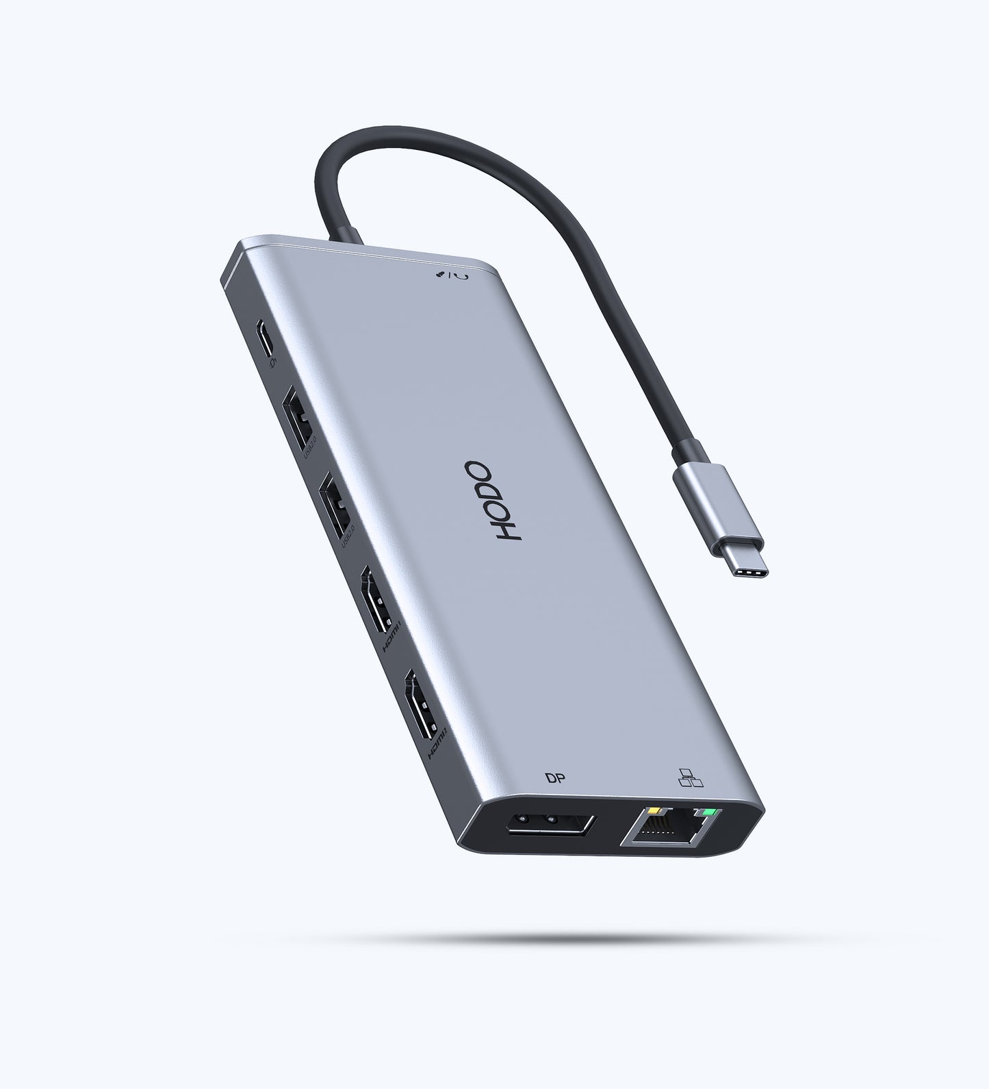 USB C Docking Station Dual Monitor HDMI for Dell HP, USB C Hub HDMI Adapter Docking Station 3 Monitors Thunderbolt 3 to 2 HDMI 4K,DP,Ethernet,6 USB,PD,SD/TF, Audio, Laptop Docking Station for Surface
