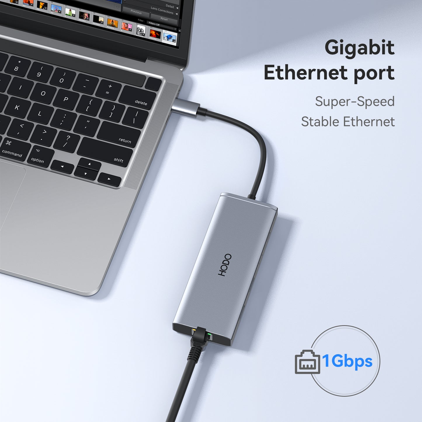 Docking Station USB C für MacBook Pro Air, Dockingstation Laptop 2 Monitore mit 2 HDMI,Ethernet,100WPD,3 USB,USB C Data, USB C Hub Dual HDMI Monitor für Mac M3 M2 M1, Den Treiber installieren